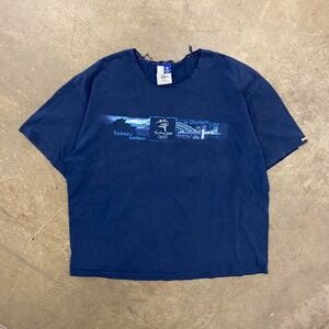 Vintage Sydney Australia Olympics 2000 Bonds T-Shirt Size XXL
